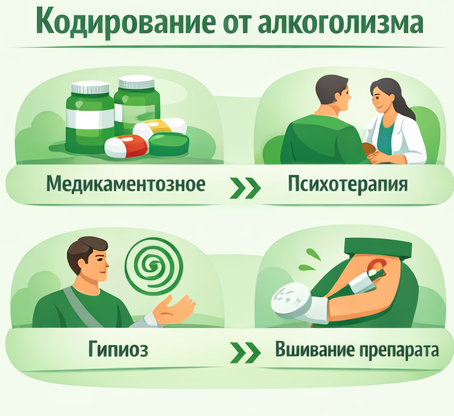 кодирование от алкоголизма в Болхове Санати
